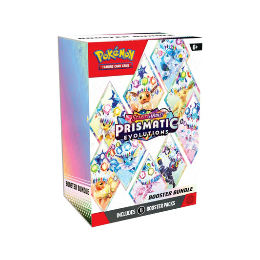 Pokémon TCG: Scarlet & Violet Prismatic Evolutions - Booster Bundle