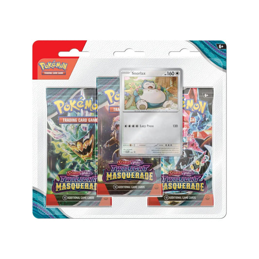 Pokémon TCG: Scarlet & Violet - Twilight Masquerade 3-Pack Blister