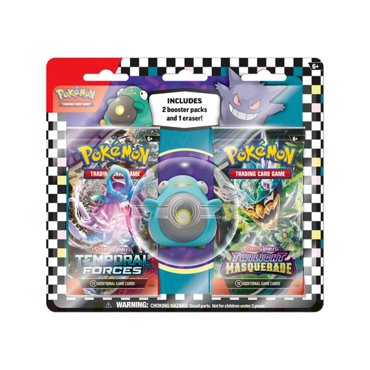 Pokémon TCG: 2024 Eraser Blister 2-pack (Assorted)