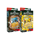 Pokémon TCG: Ampharos ex / Lucario ex Battle Deck display (6)
