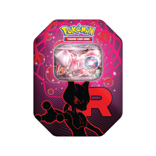 Pokémon TCG: Team Rocket Tin - Mewtwo ex