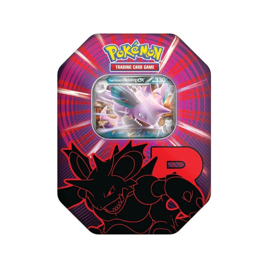 Pokémon TCG: Team Rocket Tin - Nidoking ex