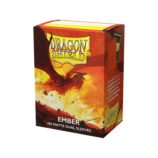 Dragon Shield: Standard Dual Sleeves: Ember [Matte] (100 Sleeves)