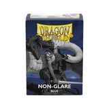 Dragon Shield: Standard Sleeves: Non-Glare Blue [Matte] (100 Sleeves)