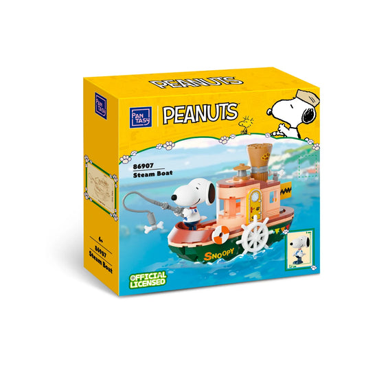 Snoopy Steam Boat Construction Set