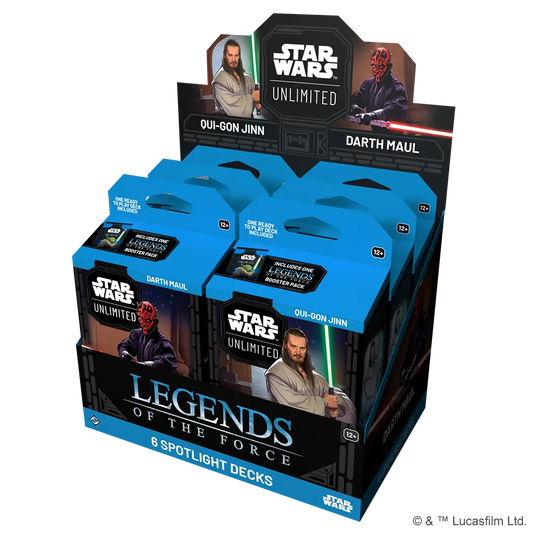Legends of the Force Spotlight Deck Display (6 Decks)