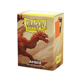 Dragon Shield: Standard Sleeves: Amber [Matte] (100 Sleeves)