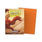 Dragon Shield: Standard Sleeves: Amber [Matte] (100 Sleeves)