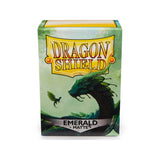 Dragon Shield: Standard Sleeves: Emerald [Matte] (100 Sleeves)