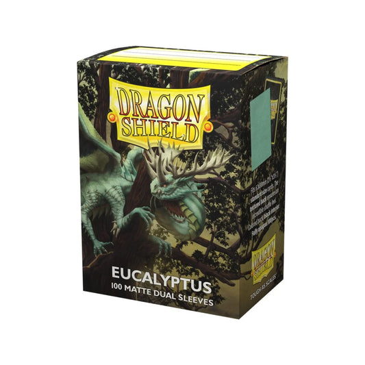 Dragon Shield: Standard Dual Sleeves: Eucalyptus [Matte] (100 Sleeves)