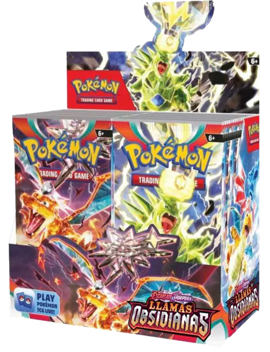 Pokémon TCG: SV03 - Llamas Obsidianas - Booster Box (36) (Spanish / Latam)