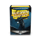 Dragon Shield: Standard Sleeves: Jet [Matte] (100 Sleeves)