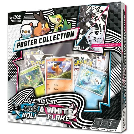 Pokémon TCG: Scarlet & Violet - 10.5 - Black Bolt & White Flare Unova Poster Collection