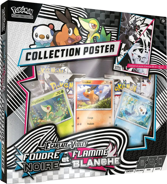 Pokémon TCG: SV10.5 - Foudre Noire & Flamme Blanche - Poster Collection (FR)