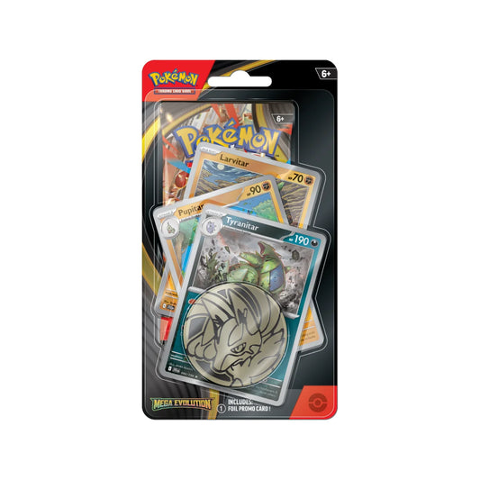 Pokémon TCG: Mega Evolution - ME01 - Premium Checklane Blister - Tyranitar/Meowscarada (Assorted)