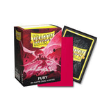 Dragon Shield: Standard Dual Sleeves: Fury [Matte] (100 Sleeves)