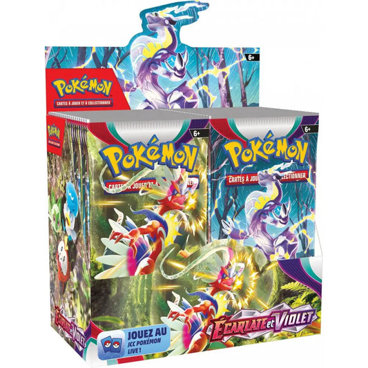 Pokémon JCC: EV01 - Écarlate et Violet - Pack de Booster (Display x36) - FR