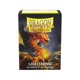 Dragon Shield: Standard Dual Sleeves: Lightning [Matte] (100 Sleeves)
