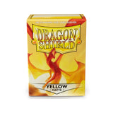 Dragon Shield: Standard Sleeves: Yellow [Matte] (100 Sleeves)