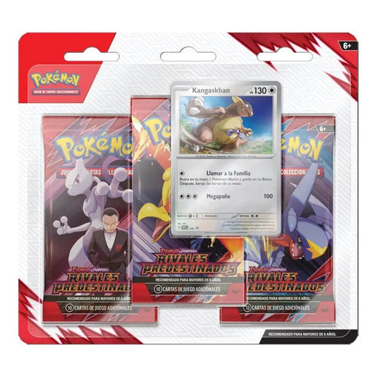 Pokémon TCG: SV10 - Rivales Predestinados - 3-pack Blister (Spanish / Latam)