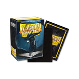 Dragon Shield: Standard Sleeves: Jet [Matte] (100 Sleeves)