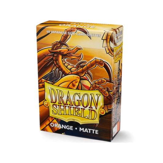 Dragon Shield: Japanese Sleeves: Orange [Matte] (60 Sleeves)