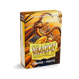 Dragon Shield: Japanese Sleeves: Orange [Matte] (60 Sleeves)