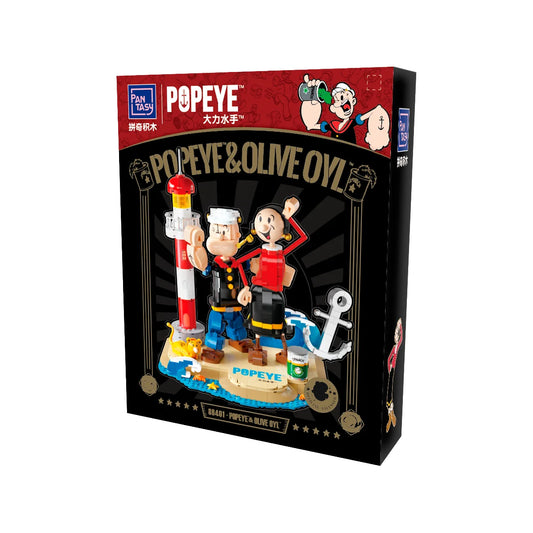 Popeye with Olive Oyl Construction Set