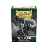 Dragon Shield: Standard Sleeves: Non-Glare Forest Green [Matte] (100 Sleeves)