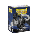 Dragon Shield: Standard Sleeves: Non-Glare Blue [Matte] (100 Sleeves)