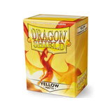 Dragon Shield: Standard Sleeves: Yellow [Matte] (100 Sleeves)