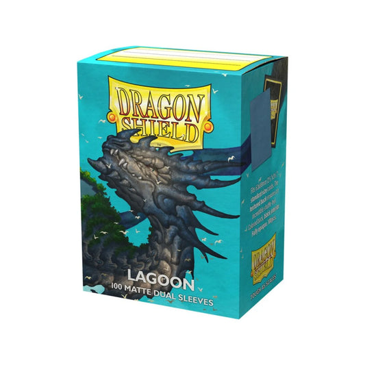 Dragon Shield: Standard Dual Sleeves: Lagoon [Matte] (100 Sleeves)