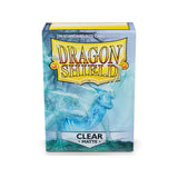 Dragon Shield: Standard Sleeves: Clear [Matte] (100 Sleeves)