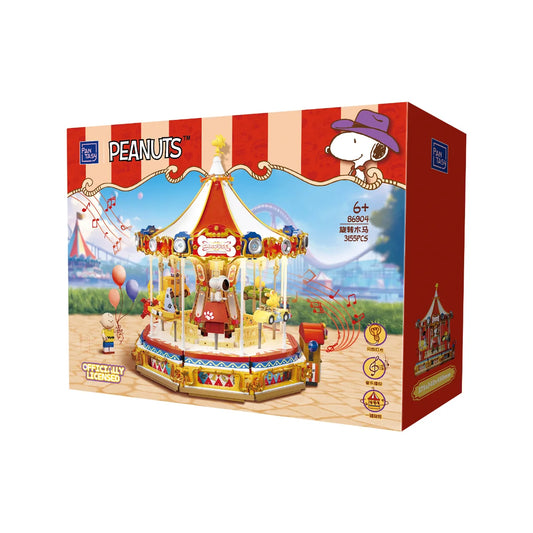 Snoopy Carousel Construction Set