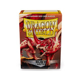 Dragon Shield: Standard Sleeves: Ruby [Matte] (100 Sleeves)