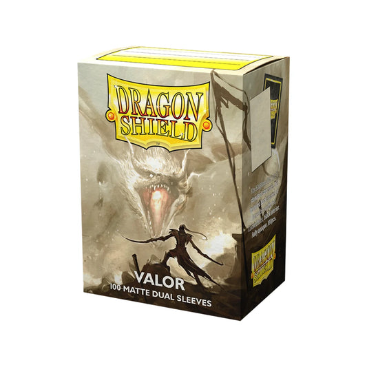 Dragon Shield: Standard Dual Sleeves: Valor [Matte] (100 Sleeves)