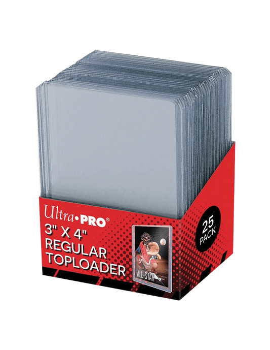 Ultra Pro: 3x4 inch Regular Toploader - 25 Pack