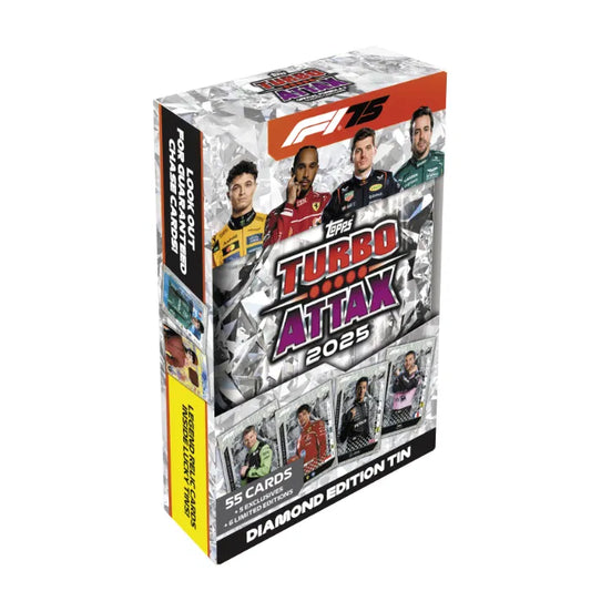 TOPPS FORMULA 1 TURBO ATTAX MEGA TIN DIAMOND