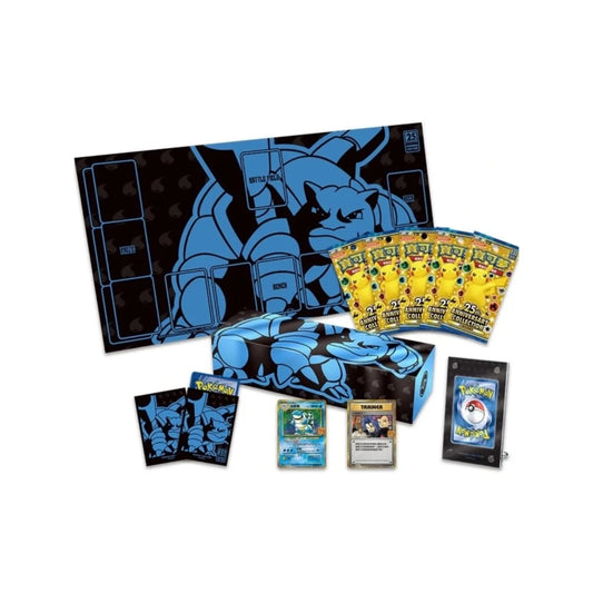 Pokémon TCG: 25th Anniversary Premium Collection Box - Blastoise (Chinese)