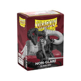Dragon Shield: Standard Sleeves: Non-Glare Blood Red [Matte] (100 Sleeves)
