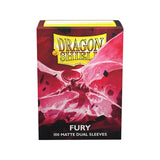 Dragon Shield: Standard Dual Sleeves: Fury [Matte] (100 Sleeves)